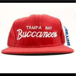 Vintage Tampa Bay Buccaneers Script Snapback Cap